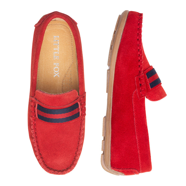 Kensington Loafer - Red – Little Fox 