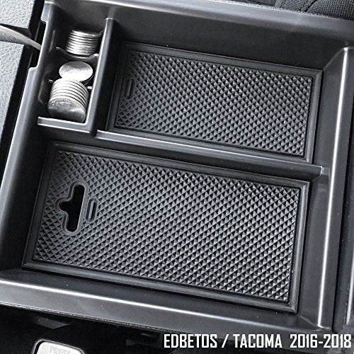 Details about   Center Console Organizer Insert Storage Box Tray For Toyta Tacoma 2016-2021 