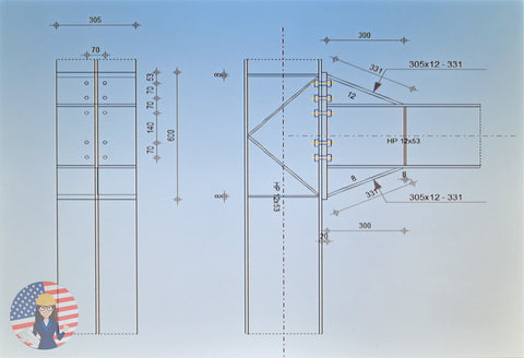 Robot Structural 2017 Steel III Drawings