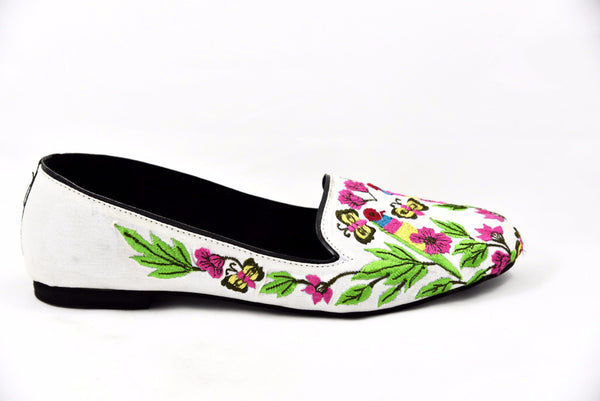 embroidered shoes