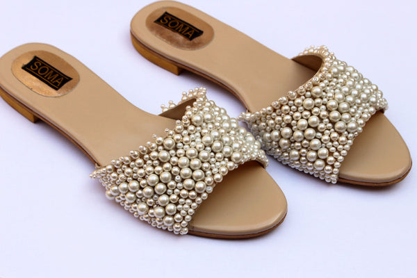 pearl flip flops