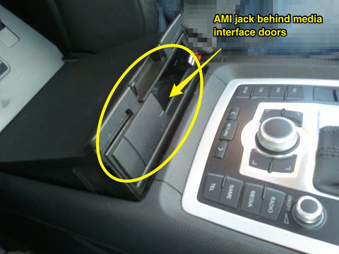 audi q7 ami port for bluetooth adapter