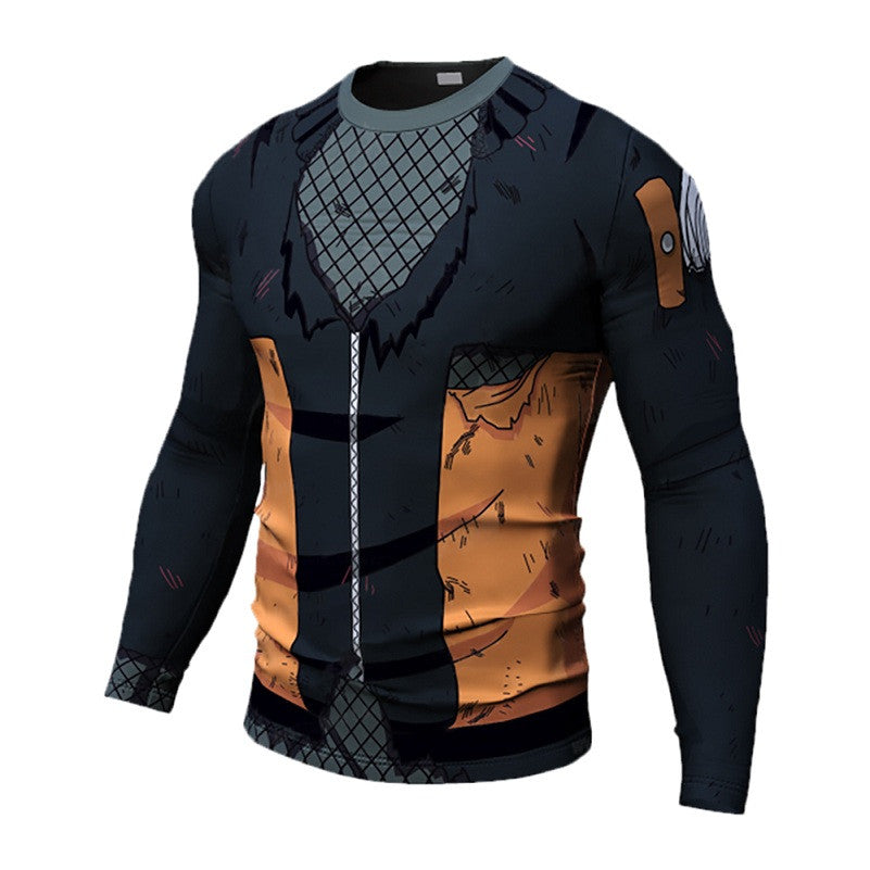 Naruto Long Sleeve Dry-Fit Shirt – Gym Super Heroes