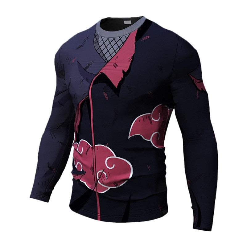 Itachi Long Sleeve Dry-Fit Shirt – Gym Super Heroes