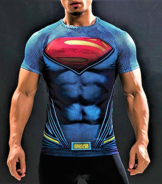 klok Extreme armoede Premisse Superman Gym T-Shirt – Gym Heroics Apparel