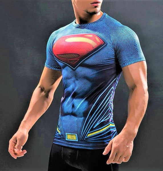 verder Lunch meer en meer Superman T-Shirt – Gym Heroics Apparel