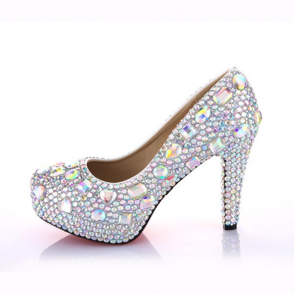 bling prom shoes