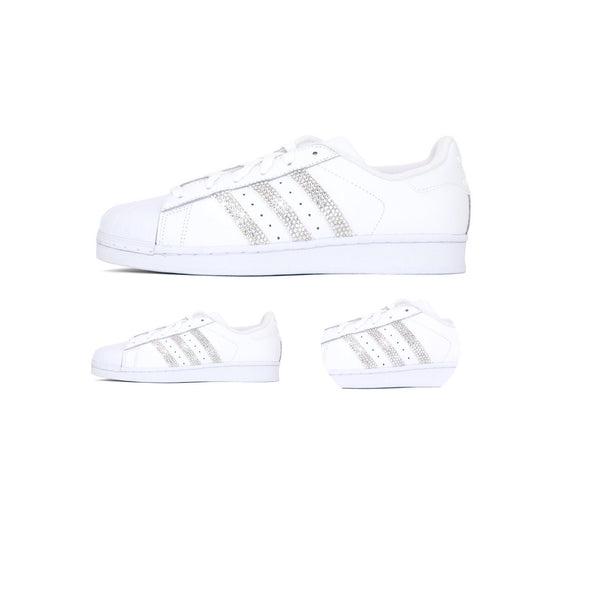 adidas superstar silver stripe