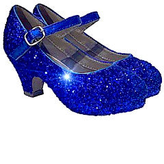 girls blue shoes