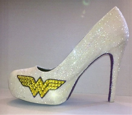 wonder woman high heels