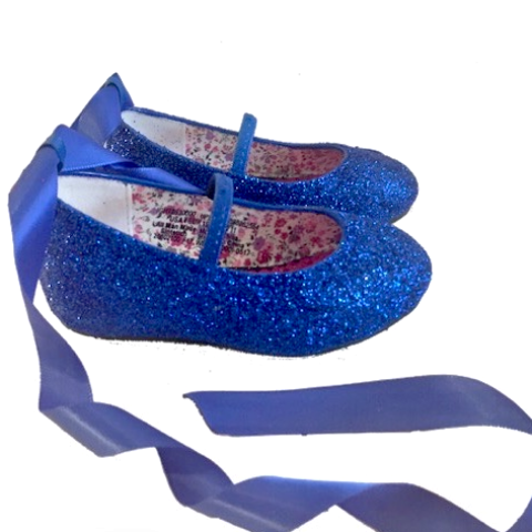 royal blue girl shoes
