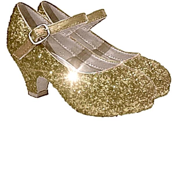 little girl gold high heels