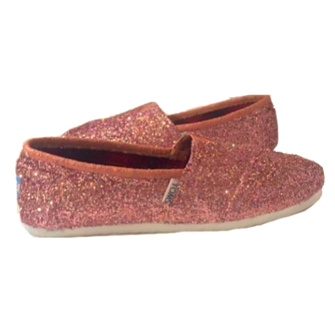 toms rose gold shoes