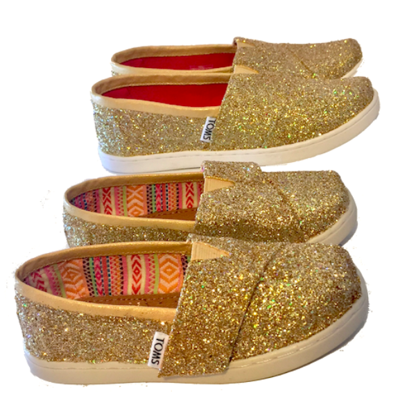 gold ballerina shoes for toddlers