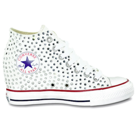 bedazzled converse for prom