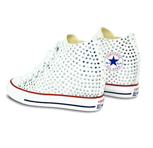 white wedge converse wedding