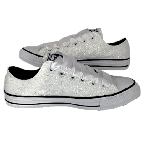 sparkly converse for prom