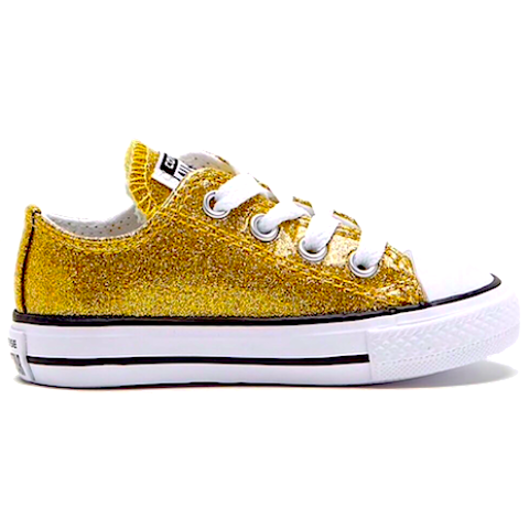 kids glitter converse