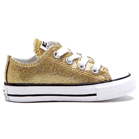 glitter gold converse