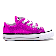 baby pink glitter converse