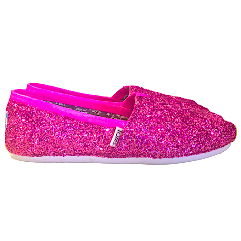 fuschia pink wedding shoes