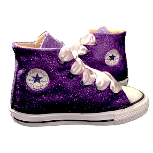 purple converse for toddlers