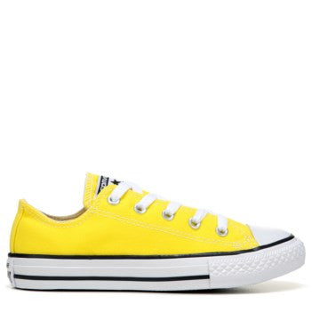 all yellow converse