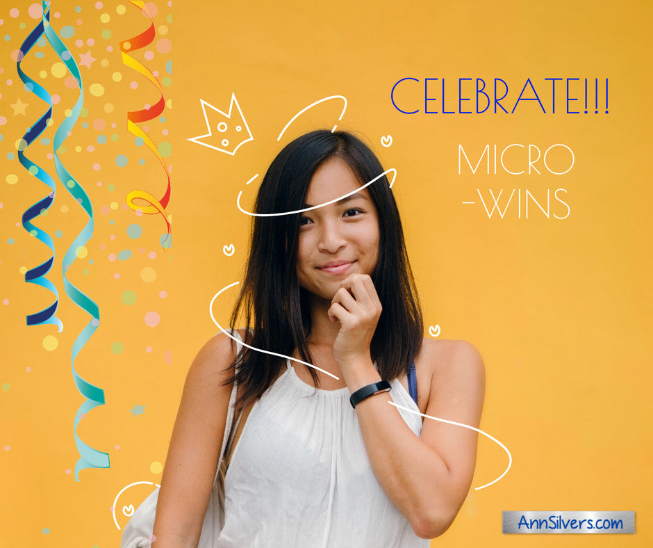 Celebrate Micro wins. Happy Person Life tips. How to become a happier person. The Way to Happiness.