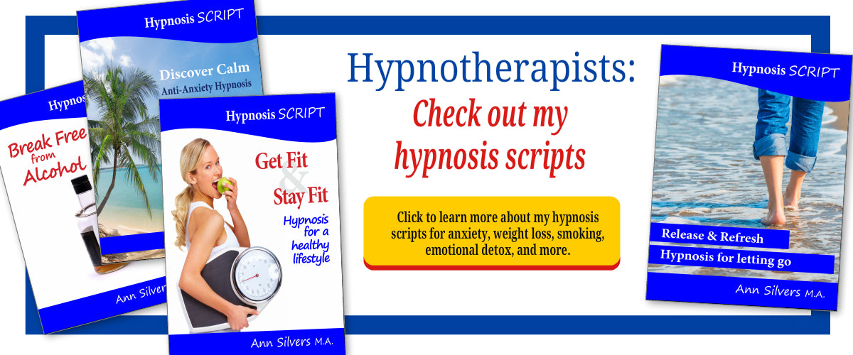Hypnosis scripts anxiety, emotional detox, quit smoking, weight loss, quit alcohol