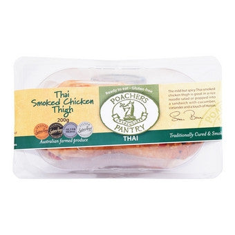 Poachers Pantry Thai Smoked Chicken Breast 200g Maloneys Grocer