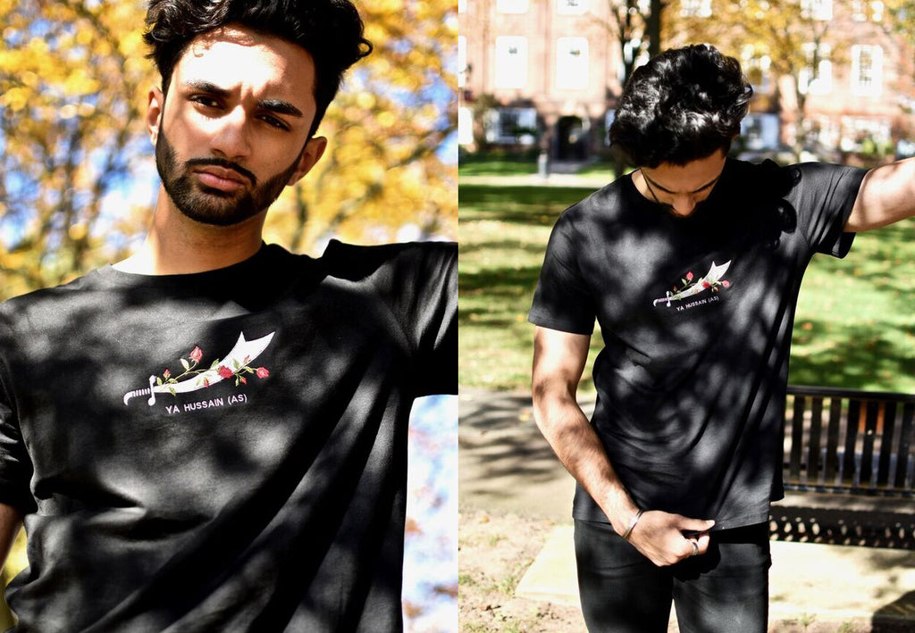 imam hussain t shirt sword