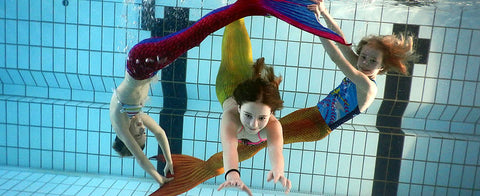 Under water mermaid kids
