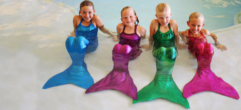 Mermaid tail options and colors