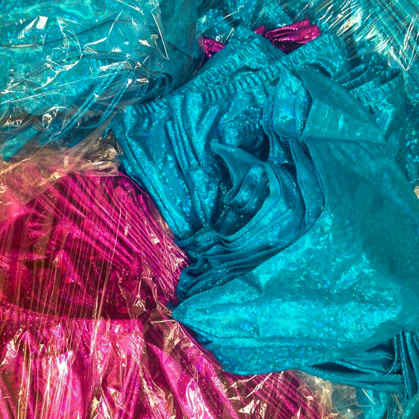 Sparkle Mermaid Tail Fabric