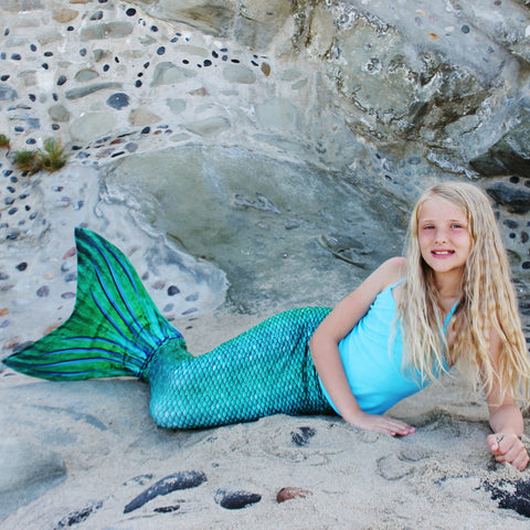 Sea Green Mermaid Tail