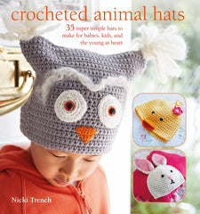 Crocheted animal hats