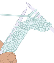 How to purl stitch
