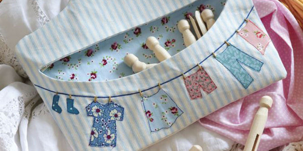 Fabric Peg Bag Prima