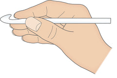 holding the hook pen position
