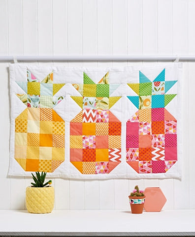 Pineapple Wall Hanging Project