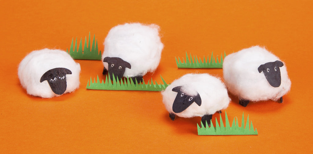 Sneaky Sheep kids craft activity