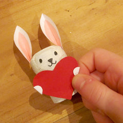 Valentines Cork Bunny Step 9