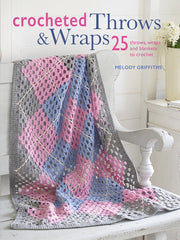 crocheted throws and wraps