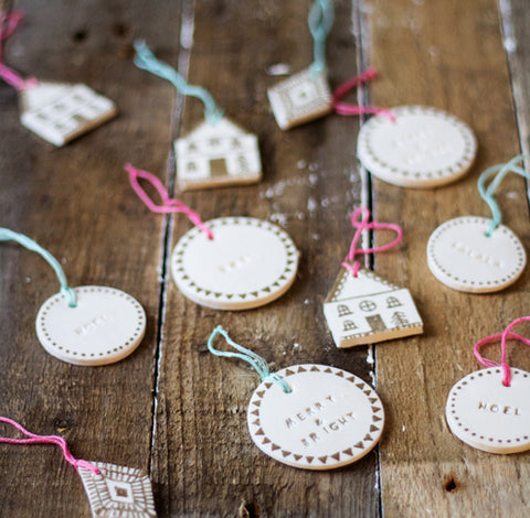 The Lovely Drawer clay decorations