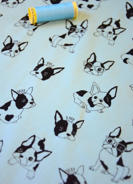 French Bulldog Fabric The Eternal Maker