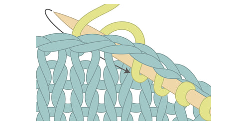 basic knitting techniques picking up stitches