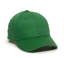 Mid Low Profile Twill Baseball Hat in Kelly Green