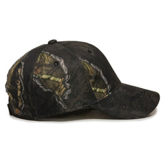 Moisture Wicking Mossy Oak Break-Up Eclipse side view