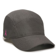 Grey Breast Cancer Awareness Hat