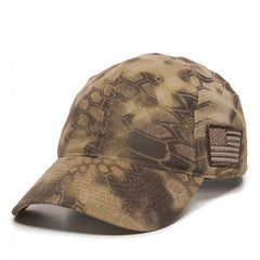 Kryptek camo with flag hat